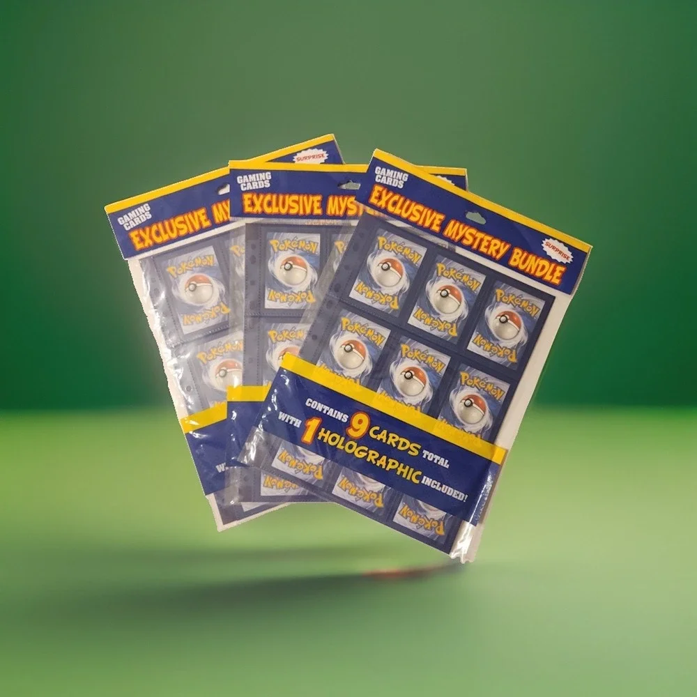 Pokemon Cards Mystery Bundle 3 Pack Lot - 1 Guaranteed Holo Rare Shiny Vintage?